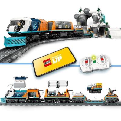 LEGO City 60470: Train Express des Explorateurs en Arctique
