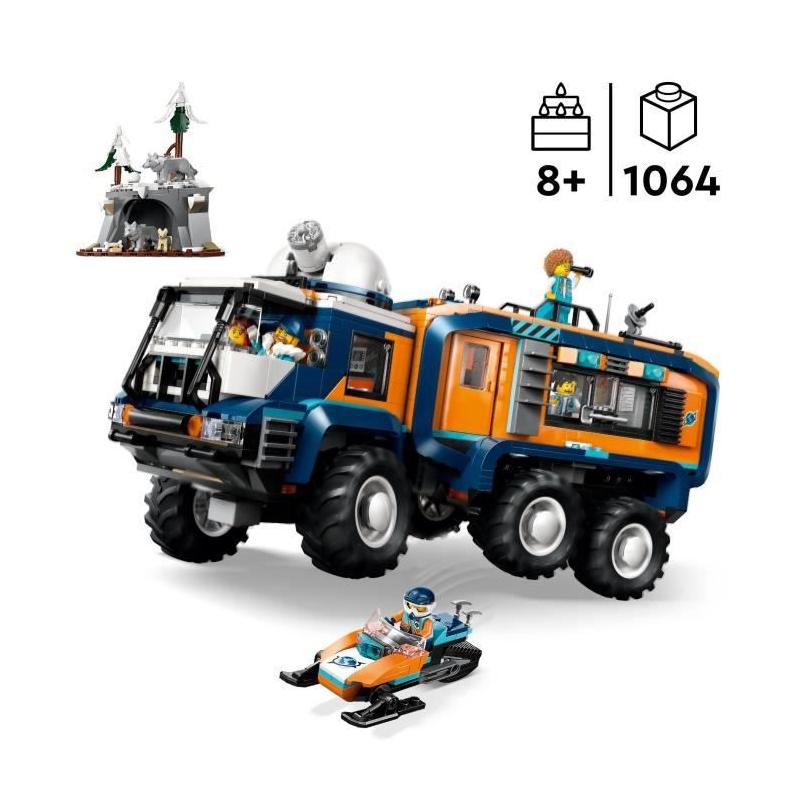 Découvre le Camion Scientifique des Explorateurs en Arctique LEGO City 60471!