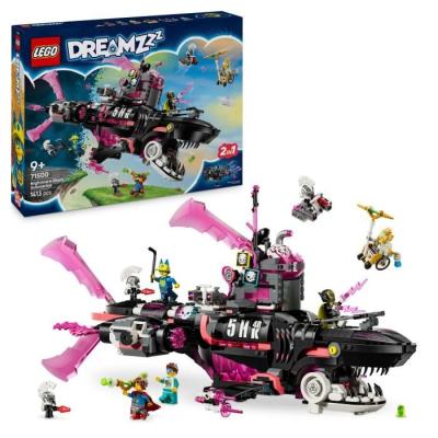 Plongez dans l'aventure avec LEGO Dreamzzz 71500 Le Sous-Marin Requin Des Cauchemars !