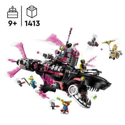 Plongez dans l'aventure avec LEGO Dreamzzz 71500 Le Sous-Marin Requin Des Cauchemars !