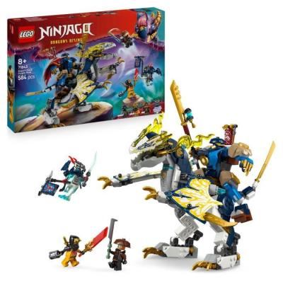 LEGO NINJAGO 71843: Construis ton Robot Dragonnier de Rogue!