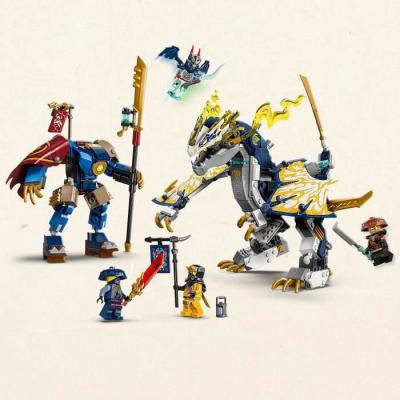 LEGO NINJAGO 71843: Construis ton Robot Dragonnier de Rogue!