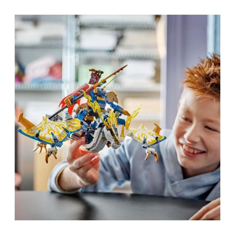 LEGO NINJAGO 71843: Construis ton Robot Dragonnier de Rogue!