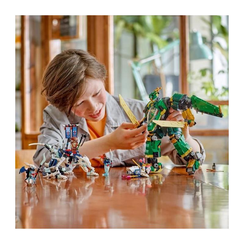 LEGO NINJAGO 71845: L'Avion-Robot De Lloyd pour les Experts en Construction