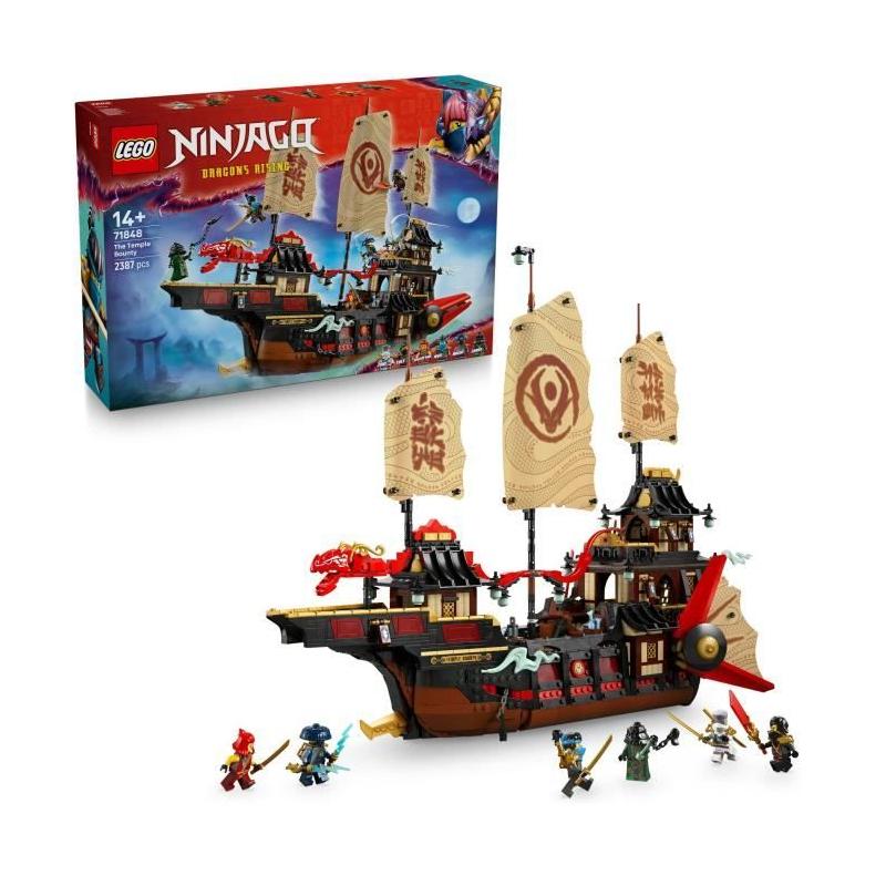 LEGO NINJAGO 71848 Le Temple Bounty - Bateau des 14 ans