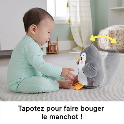 Pingouin d'éveil Fisher-Price : une peluche musicale hors du commun !