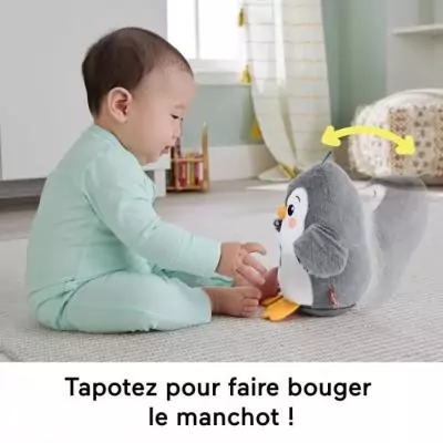 Pingouin d'éveil Fisher-Price : une peluche musicale hors du commun ! Pingouin d'éveil Fisher-Price : une peluche musicale hors du commun !