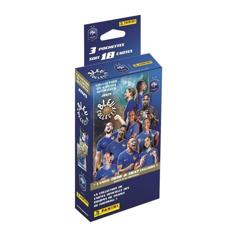Blister PANINI - FOOT FED 2025 TC - 3 + 1 pochettes offertes