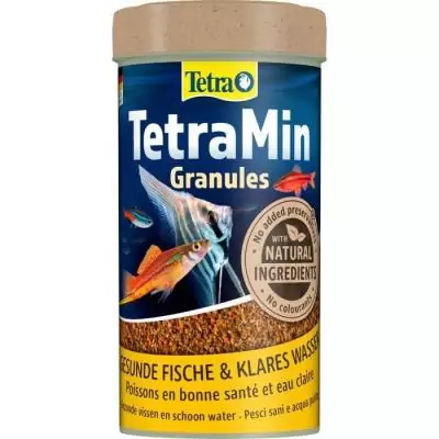 Nourriture pour poissons tropicaux TetraMin Granulés - 250 ml