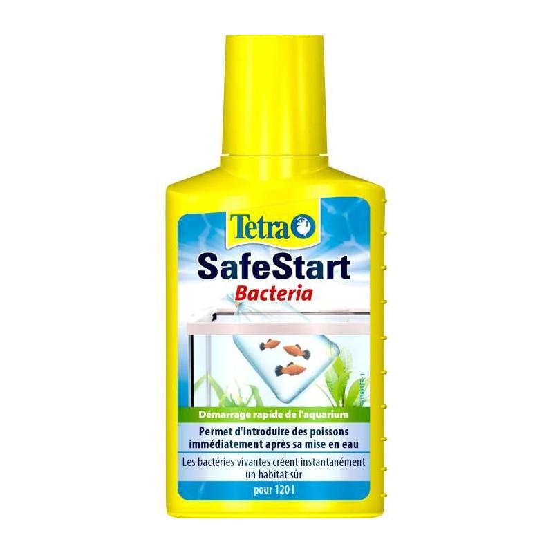 Amorce bactérienne Tetra SafeStart - Introduction rapide poissons - 100 ml