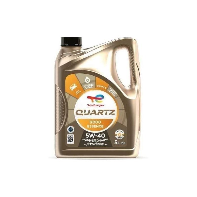 Huile moteur TotalEnergies Quartz 9000 essence 5W-40 - 5L