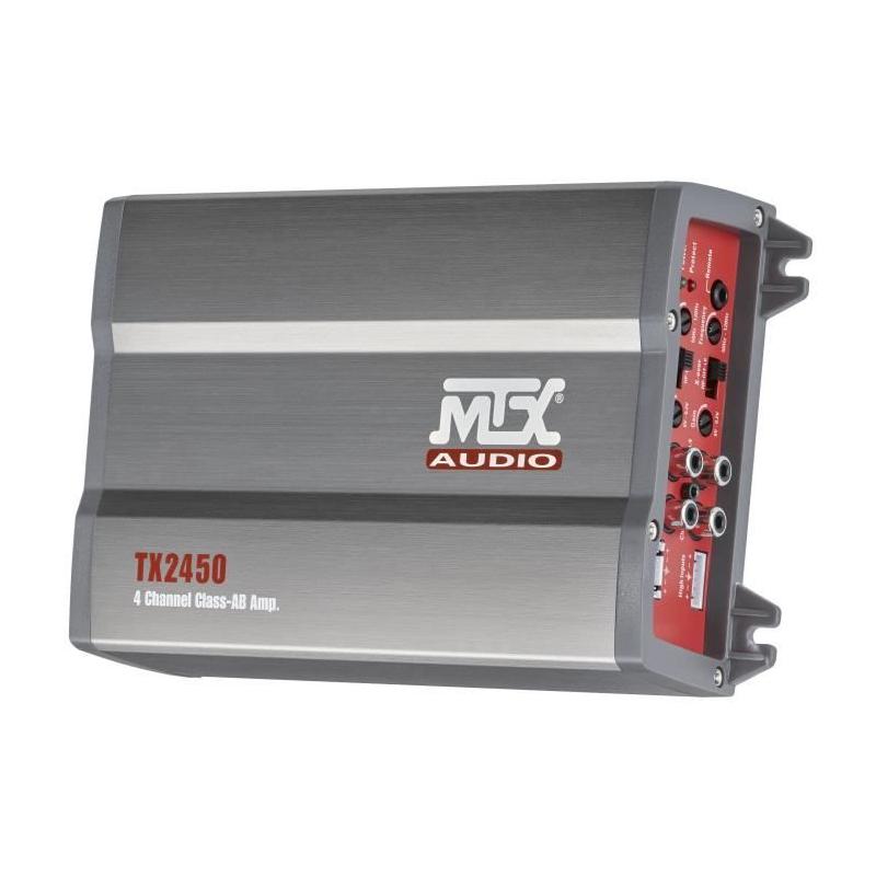 Ampli Voiture MTX - 4x50Wrms ou 4x75Wrms - Filtre Actif