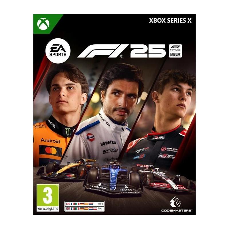 Jeu Xbox Series X: F1 25 - La simulation ultime de course