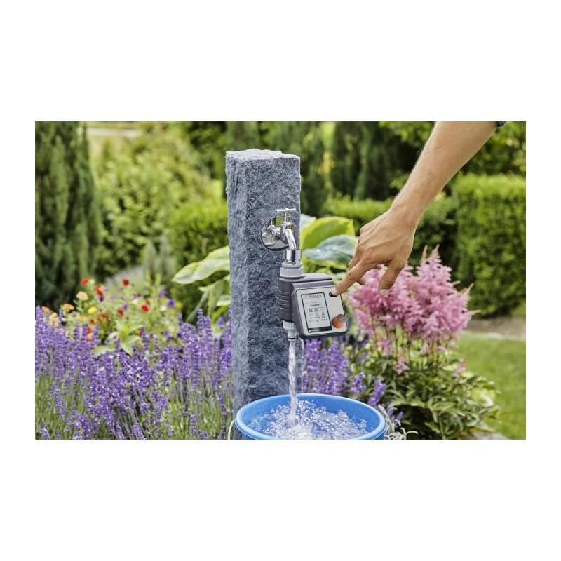 Programmateur d'arrosage Master GARDENA - Écran LCD résistant à l'eau