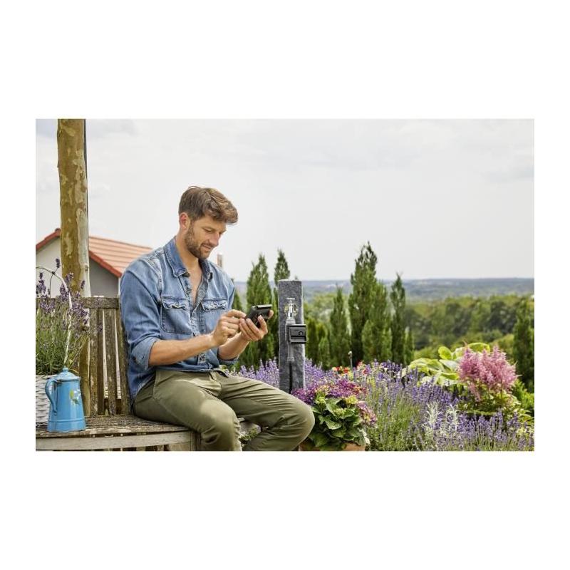 Programmateur d'arrosage Master GARDENA - Écran LCD résistant à l'eau