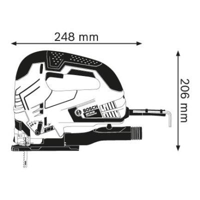 Bosch Elektrowerkzeuge scie sauteuse 650 W 2,6 kg
