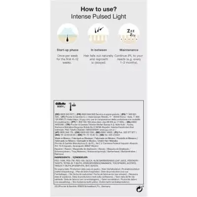 Épilation sans compromis avec l'Epilateur IPL Braun PL5145