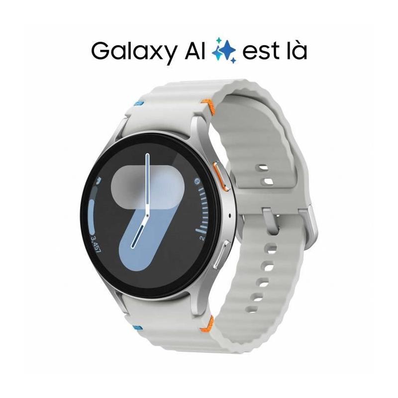 Montre connectée Samsung Watch7 44mm Gris argent - Bluetooth