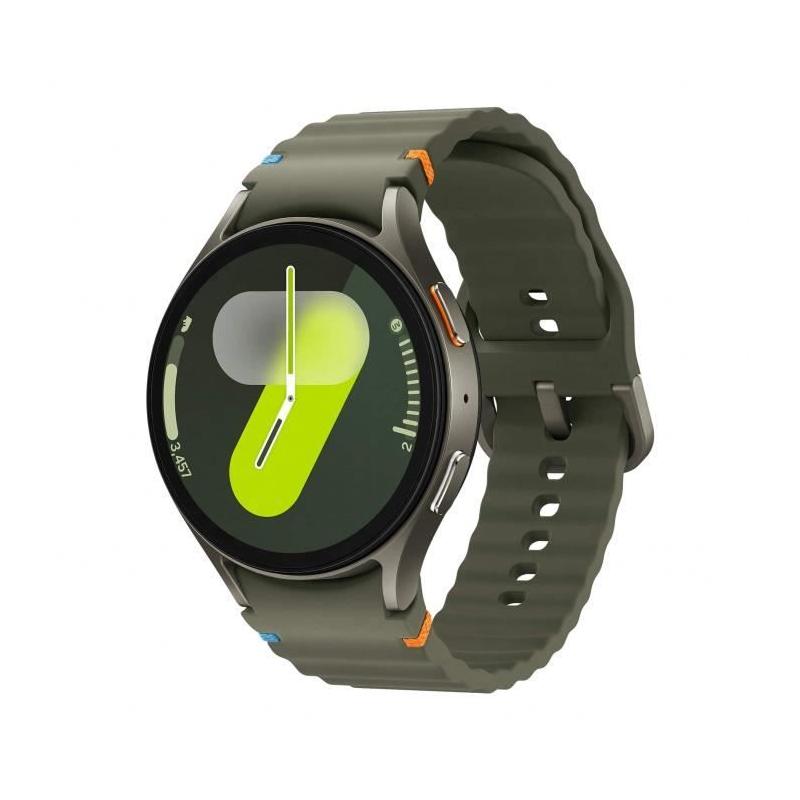 Montre connectée Samsung Watch7 44mm Vert Kaki : le must-have intelligent!