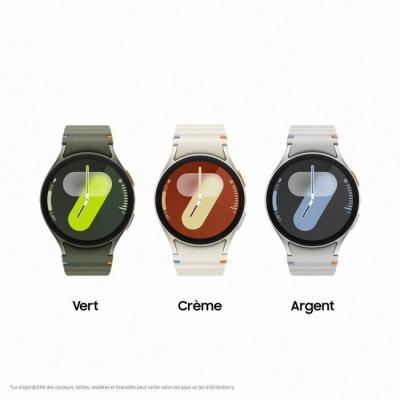 Montre connectée Samsung Watch7 44mm Vert Kaki : le must-have intelligent!