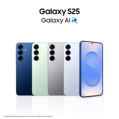Nouveau SAMSUNG Galaxy S25 AI 256 Go Vert d'eau