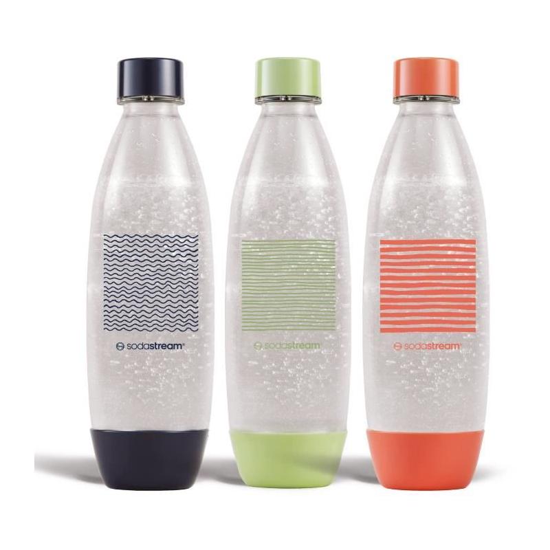 Pack de 3 bouteilles SODASTREAM - Édition Limitée 1L