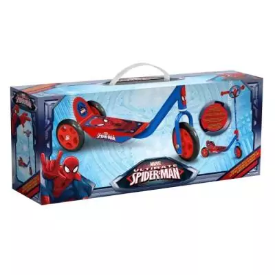 Trottinette pliable SPIDERMAN 2 roues réglable pour enfant, héros Marvel Trottinette pliable SPIDERMAN 2 roues réglable pour enfant, héros Marvel