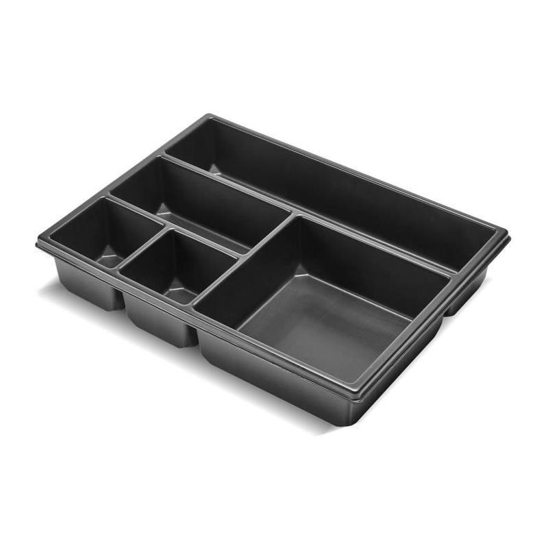 Boîte outils compartimentée TOOD - 5 cases fixes - 40x30x7 cm