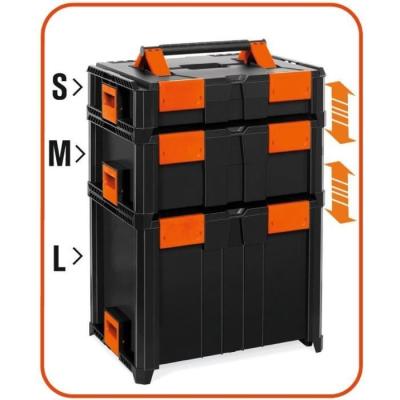 Coffret professionnel emboîtable TOOD ABS 46x34x14 cm