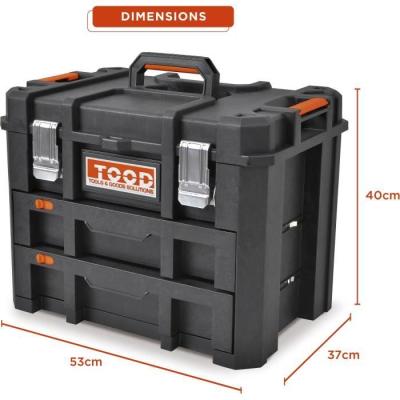 Mallette à outils TOOD étanche avec tiroirs - Pratique et compact