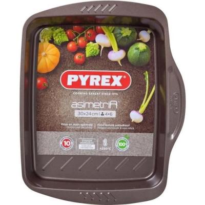 Plat à four Pyrex 1452052 en acier - Rectangulaire 30 x 24 cm