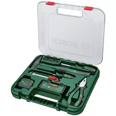 Ensemble d'outils Bosch « Universal » 17 pièces - Tout le nécessaire pour les travaux à domicile