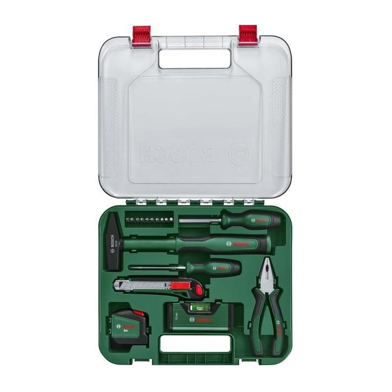 Ensemble d'outils Bosch « Universal » 17 pièces - Tout le nécessaire pour les travaux à domicile