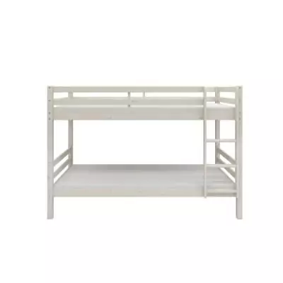 Lits superposés séparables enfant - Pin massif blanc - 2x90x200 cm