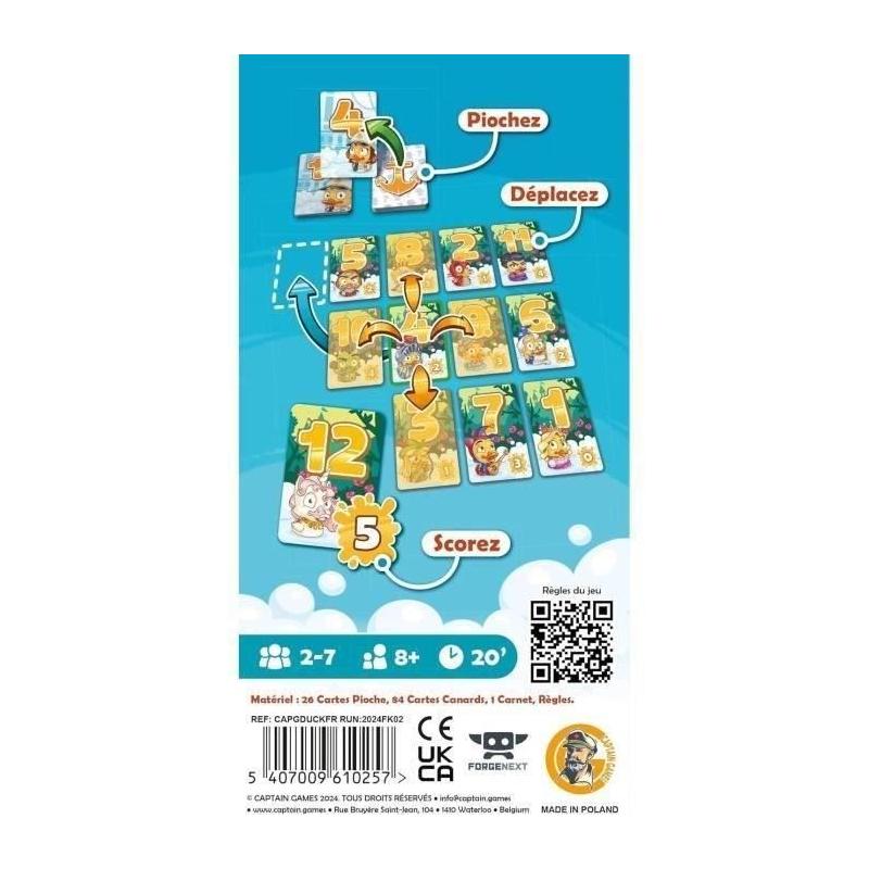 Duck & Cover - Jeu de Cartes Captivant pour Toute la Famille