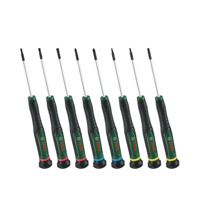 Set de tournevis Bosch 8 pcs pour bricolage et artisanat
