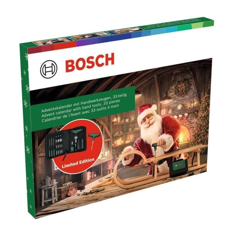 Calendrier de l'Avent Bosch Outils à main 2024 - 33 pcs