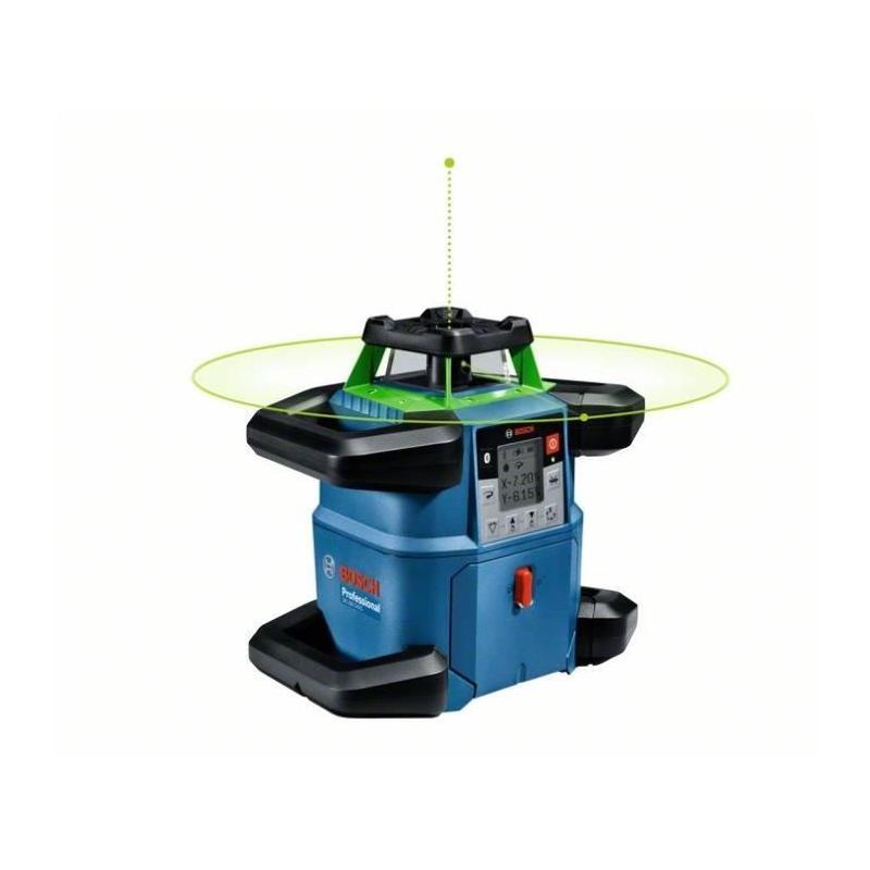 Niveau laser rotatif Bosch Professional GRL 650 CHVG - Kit complet