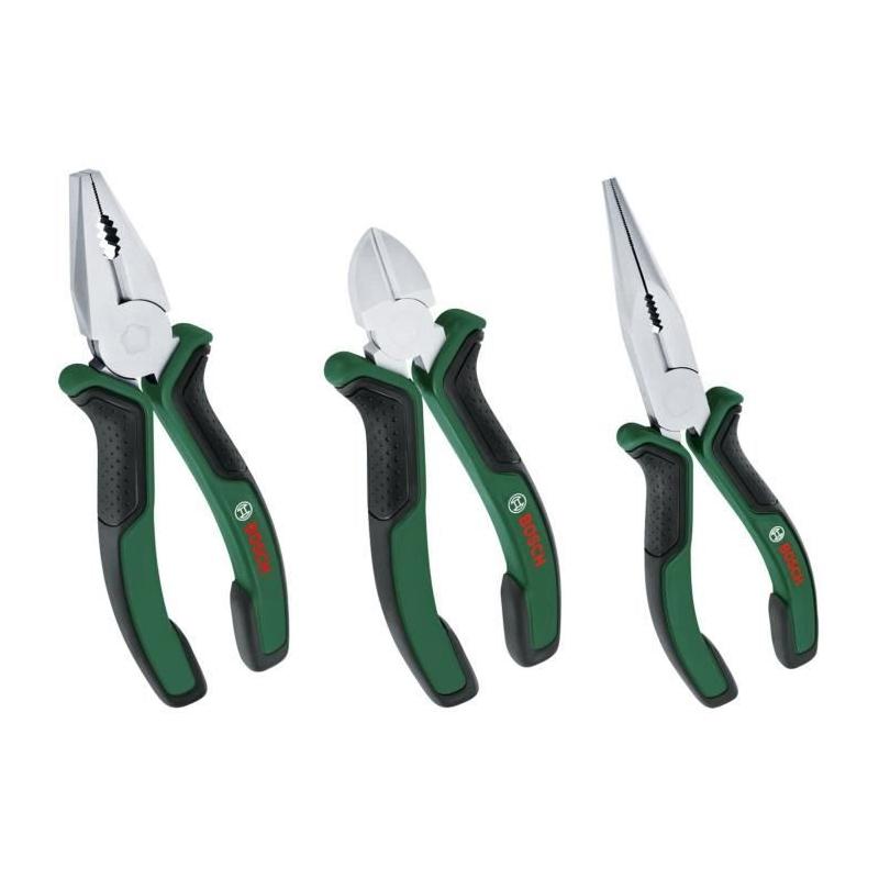 Ensemble 3 pinces Bosch Home and Garden - Précision et durabilité