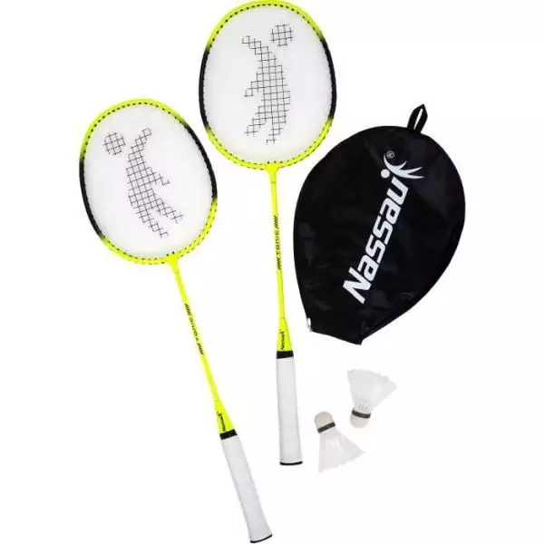 Set de badminton - NASSAU - Neon - 2 joueurs