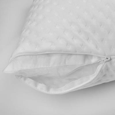 Oreiller confortable en toison d'or - 60x60cm - Blanc