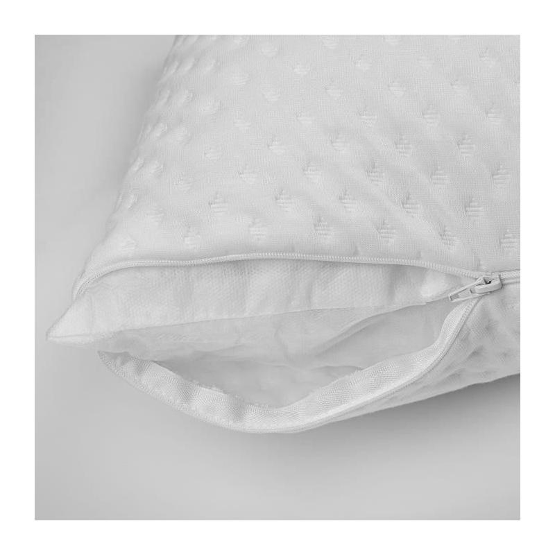 Oreiller confortable en toison d'or - 60x60cm - Blanc