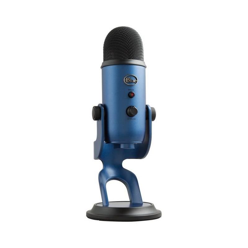 Microphone USB Premium LOGITECH G Yeti pour Enregistrement Streaming Gamer Podcast - Bleu