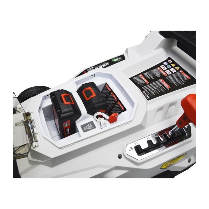 Tondeuse batterie 40V ELEM - Fonction mulching - Moteur induction