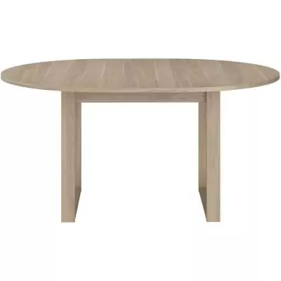 Table à manger extensible - BETTY Ronde Chêne Décor 4/6 pers Table à manger extensible - BETTY Ronde Chêne Décor 4/6 pers