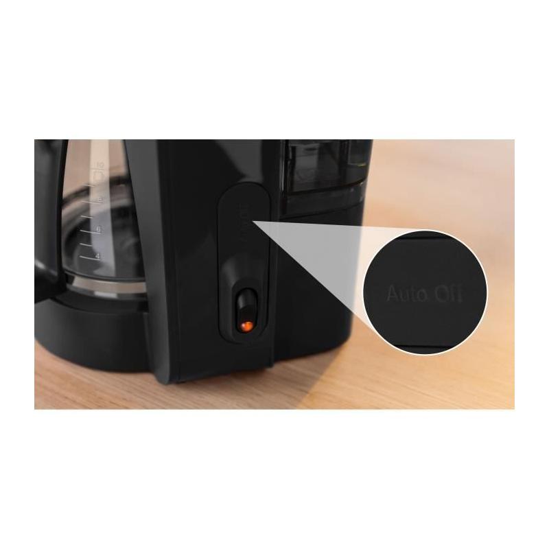 Cafetière Filtre Bosch TKA2M113 MyMoment Noire 1,25L - Anti-gouttes