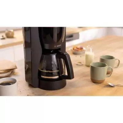 Cafetière Filtre Bosch TKA2M113 MyMoment Noire 1,25L - Anti-gouttes Cafetière Filtre Bosch TKA2M113 MyMoment Noire 1,25L - Anti-gouttes