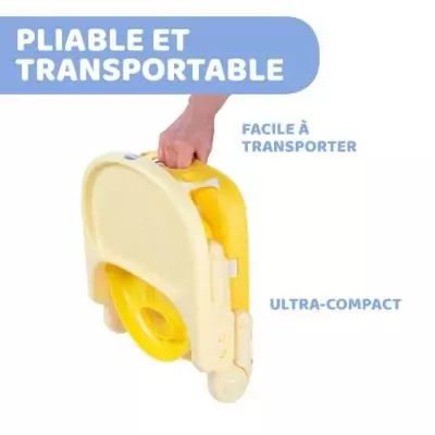 Rehausseur de Table Chicco Pocket Snack Saffron Rehausseur de Table Chicco Pocket Snack Saffron
