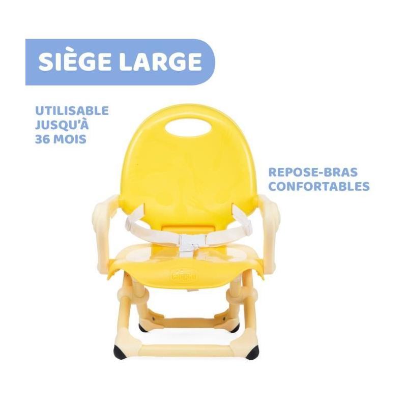 Rehausseur de Table Chicco Pocket Snack Saffron