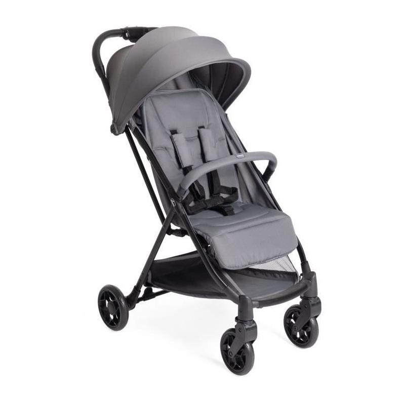 Poussette urbaine Chicco Urbino, 4 roues, Gris